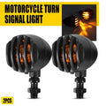 2X Motorcycle Bullet Turn Signal Blinker Light Indicator Amber Universal