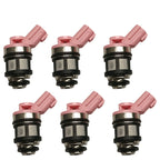 Set of 6 Fuel Injectors for Nissan Frontier Pathfinder Xterra (1996–2004)