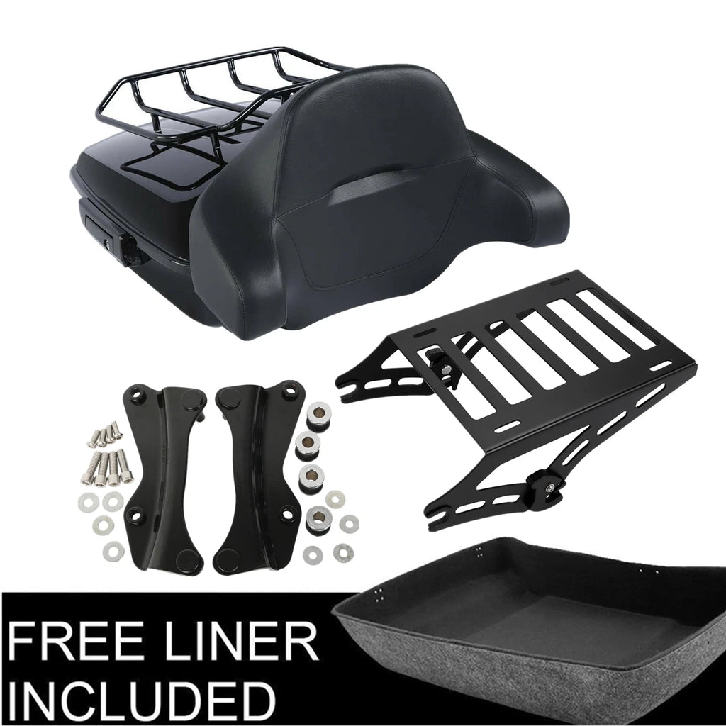 Chopped Trunk Mount Rack Docking Kit for Harley Touring Road Glide (2014–Present)