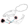 Water Flush Plug with Gasket for Suzuki Outboards (1980–2000) 17913-93J00