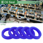 Set of 5 Oil Seal Rotary Shaft Seal 30x42x8mm for Various Models