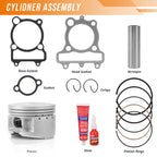 Cylinder Piston Gasket Top End Kit for Yamaha Bear Tracker 250 (2000–2007)