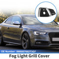 Front Right Fog Light Grill for Audi A5 (2021–2023) No. 8W6807682T3Q7 ABS