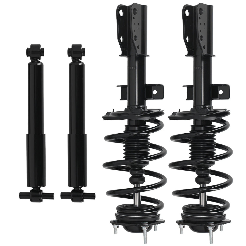 Set of 4 Front Strut Rear Shock for Buick Enclave Traverse GMC Acadia (2013–2017)