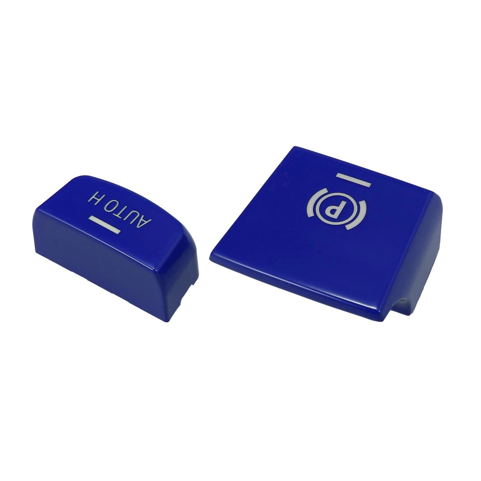 Set of 1 AUTO H Button Cover for BMW F01 F02 F12 F10 F07 (2010–2017) Blue