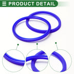 Set of 5 Oil Seal Rotary Shaft Seal 80x90x6mm High Pressure