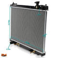 Aluminum Core Radiator for Infiniti G35 2003–2007 DPI-2588
