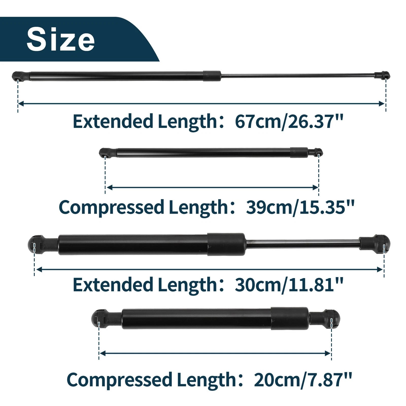 Lift Supports Struts No. 51247016186 for BMW Z4 (2003–2008)