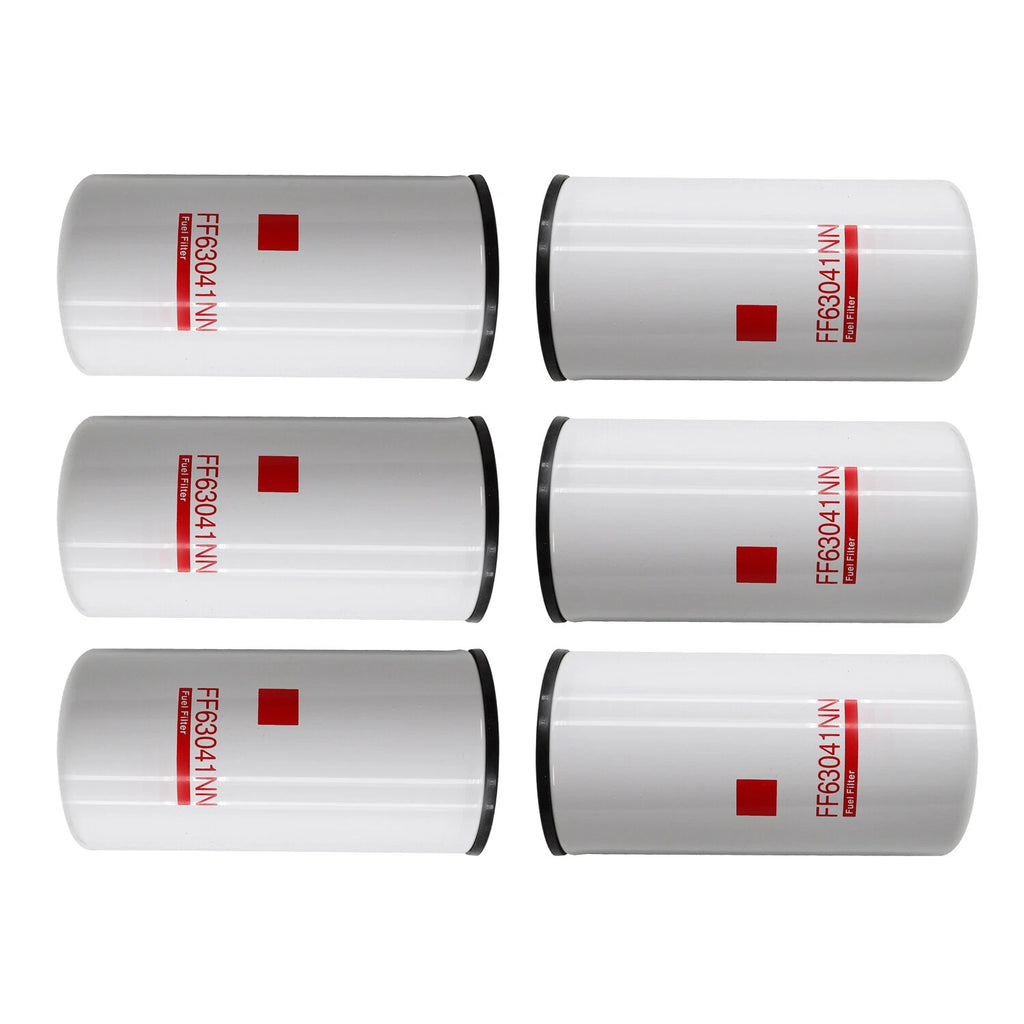 Set of 6 Fuel Filters for Cummins FF63041 (Fits FF63041, 5526400)