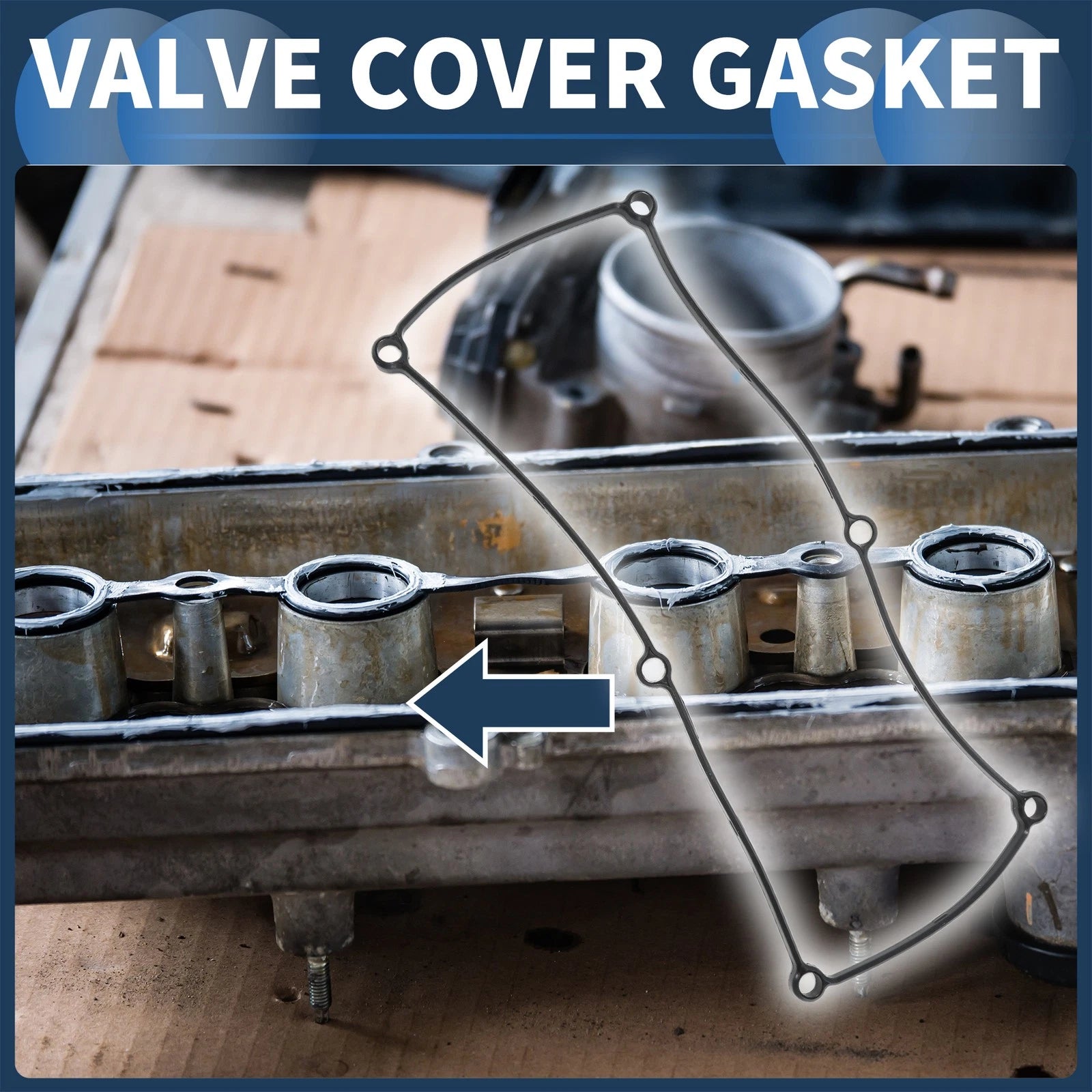 Valve Cover Gasket No. 2244102400 for Hyundai Atos (1997–2008), i10 (2008–2013)