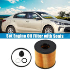 Engine Oil Filter for Hyundai Elantra 2.0L (2021-2022) - 1 Set
