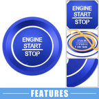 Engine Start Stop Ignition Button Trim Decal for Honda Accord (2018-2022)