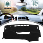 Dashboard Cover Mat for Toyota Prius (2012–2015) - Black Polyester