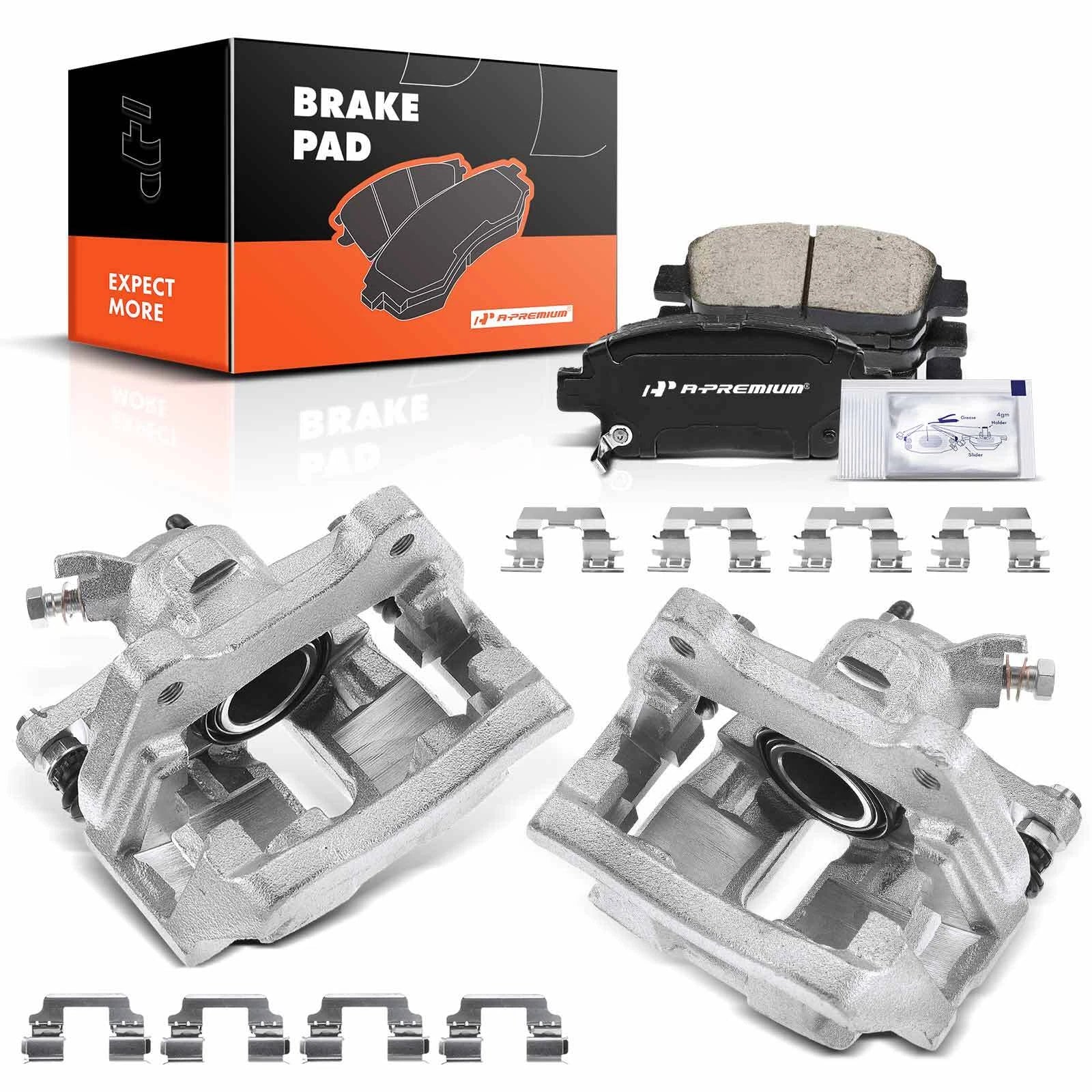Front Brake Caliper & Brake Pads for Toyota MR2 Spyder (2000–2005)