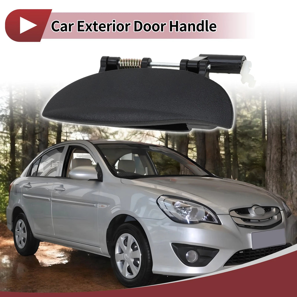 Car Exterior Door Handle for Hyundai Atos (1997–2002) No. 8265002000 Black ABS