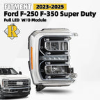 LED Headlight Assembly Right Side for Ford F-250 F-350 Super Duty (2023–2026)