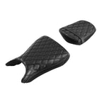 Driver & Passenger Seats for Yamaha YZF R6 (2003-2005) & YZF R6S (2006-2009) Black