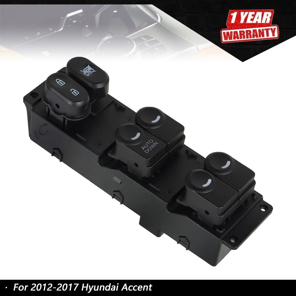 Power Window Switch for Hyundai Accent (2012–2017)