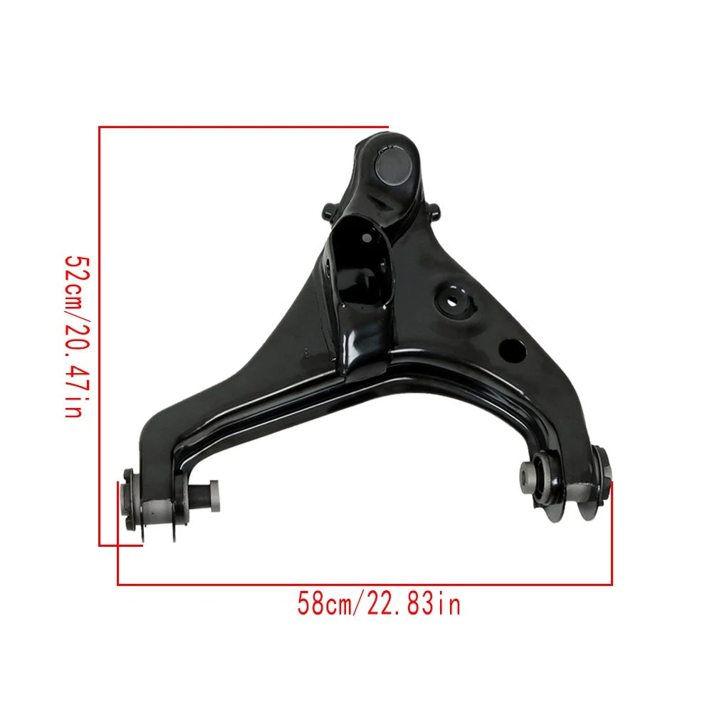 Set of 2 Front Lower Control Arms for Ford F-150 V8 4WD (2009–2013)