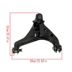 Set of 2 Front Lower Control Arms for Ford F-150 V8 4WD (2009–2013)