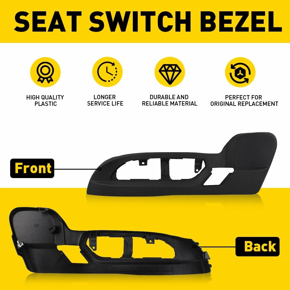 Driver Seat Switch Bezel Trim for Buick Enclave (2009–2017)