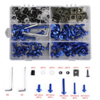 177PCS Fairing Bolts Kit M5/M6 for Sportbikes (Universal)