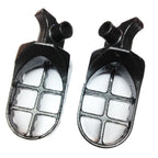 Gray Racing Foot Pegs for Honda CR500R CR250R CR125R YZ125 YZ250 WR400F YZ400F