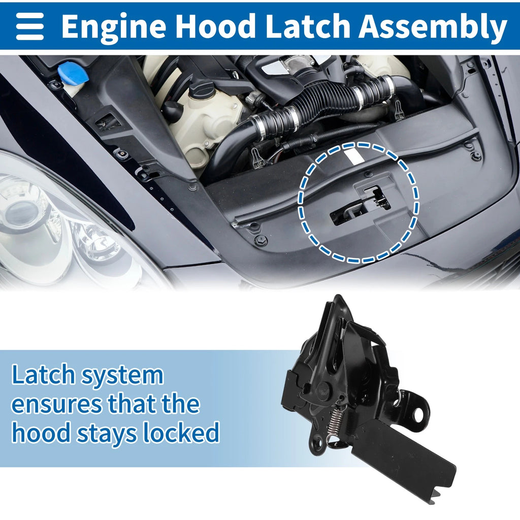 Hood Latch Assembly for Toyota Camry (2017–2023) No. 5351033420 1 Pc