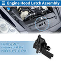 Hood Latch Assembly for Toyota Camry (2017–2023) No. 5351033420 1 Pc