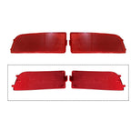 2X Rear Bumper Reflector Red Lens Light for Mercedes Benz Sprinter 3500 (2010–2018)