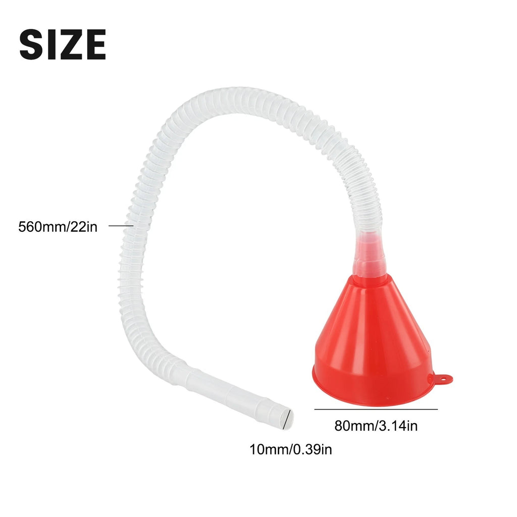 Oil Funnel for Automotive and Gardening Use