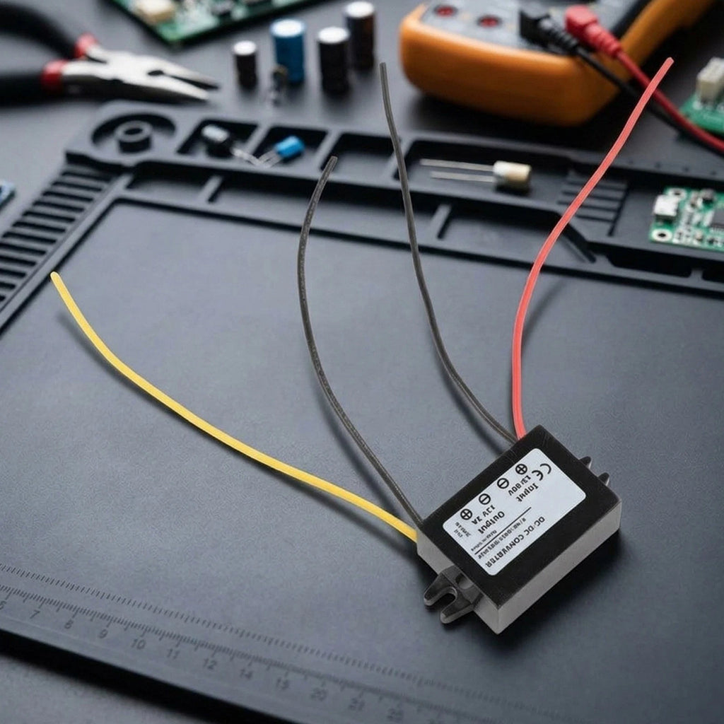 DC-DC Converter 15-80V to 12V 2A for Off-Grid Marine Use (IP67 Sealed)