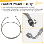 Rear Brake Line for Polaris Scrambler 850 (2013–2025) 1911678 1914132