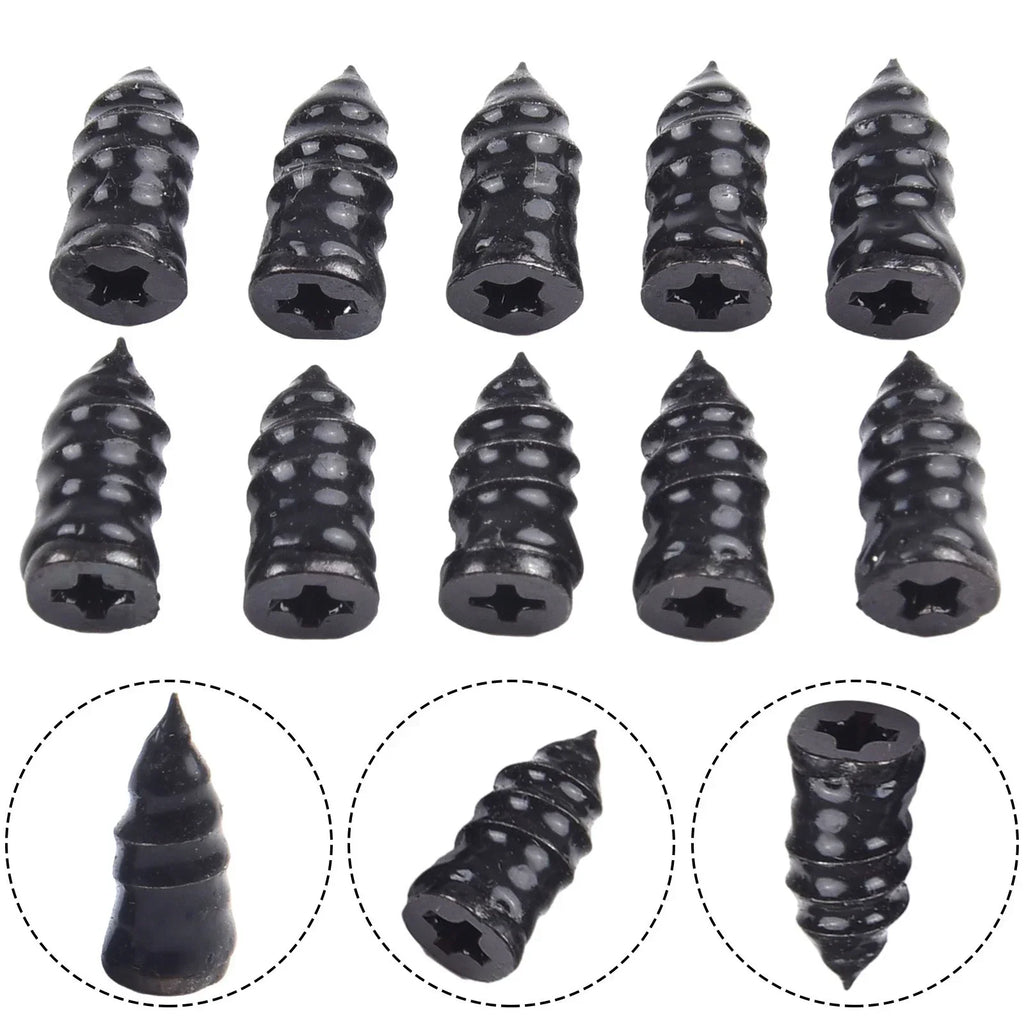 Reliable Rubber Tire Screws 80PCS Capsule Packaging for Long lasting Repairs