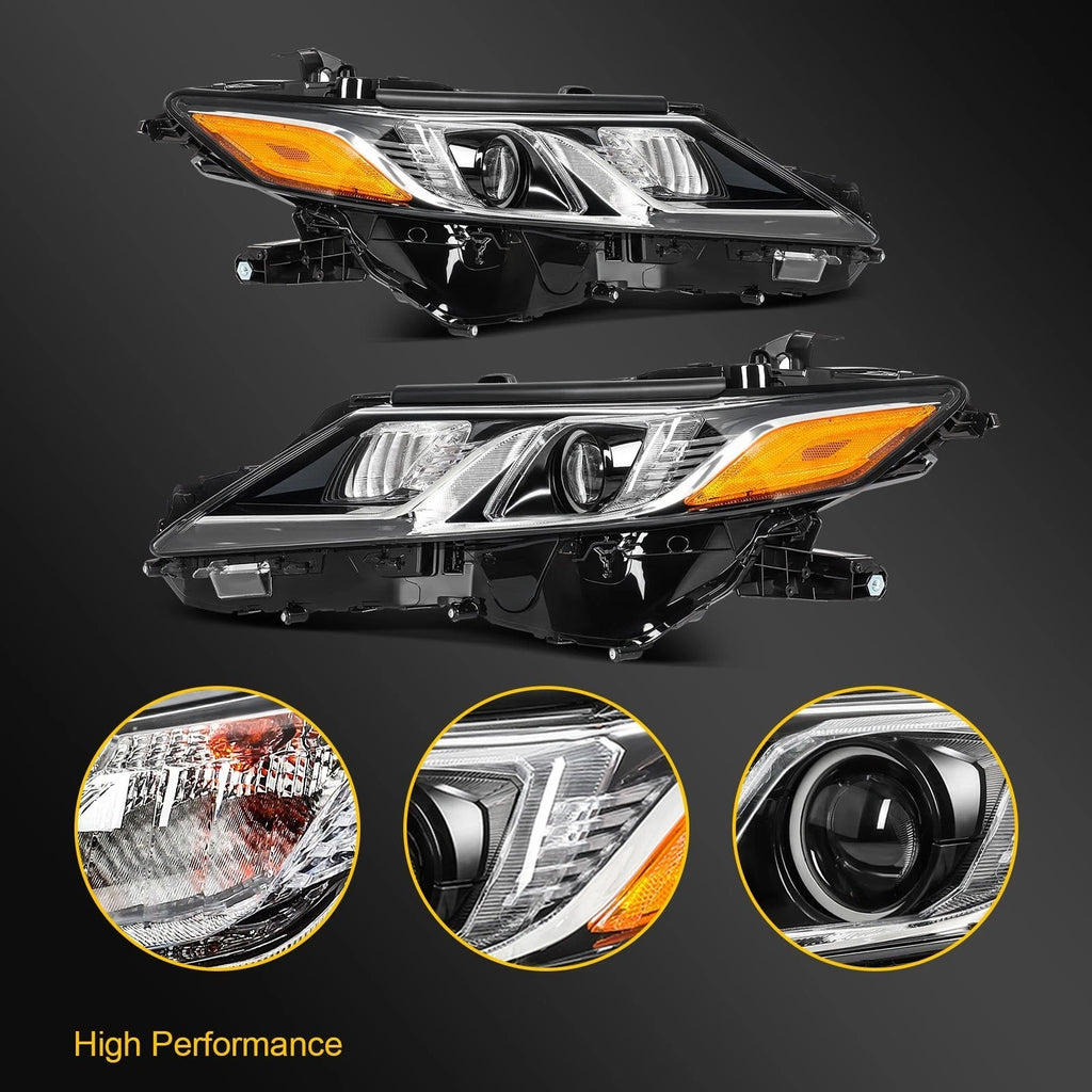 Full LED Headlight Set for Toyota Camry (2018–2024) Left + Right