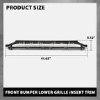 Front Bumper Cover Lower Center Grille Insert for Audi Q7 (2016–2019)