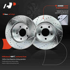 Front Drilled Brake Rotors for Jeep Liberty (2002-2007)