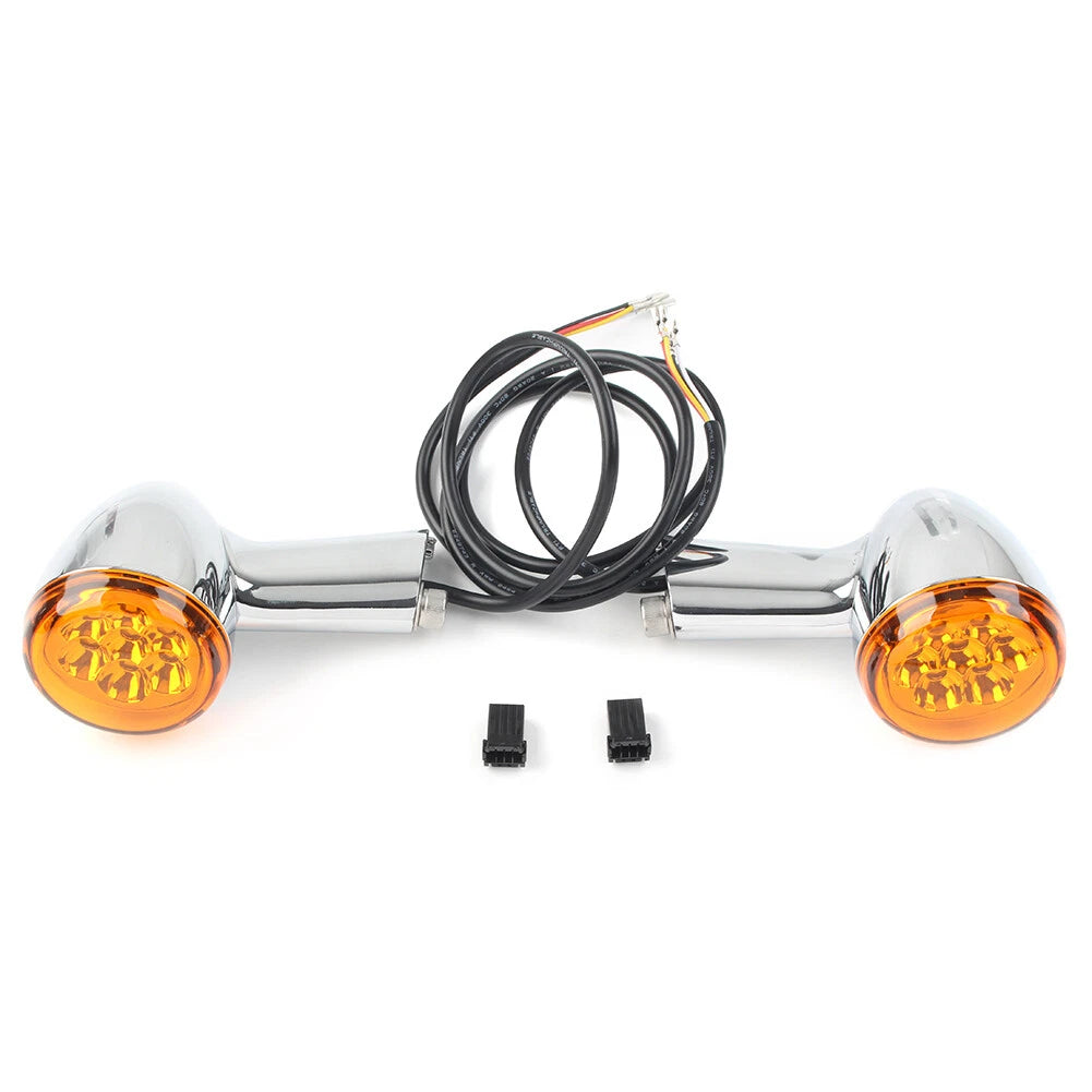Pair Turn Signals Integrated Brake Light for Harley Sportster XL 883 1200 (1992–2022)