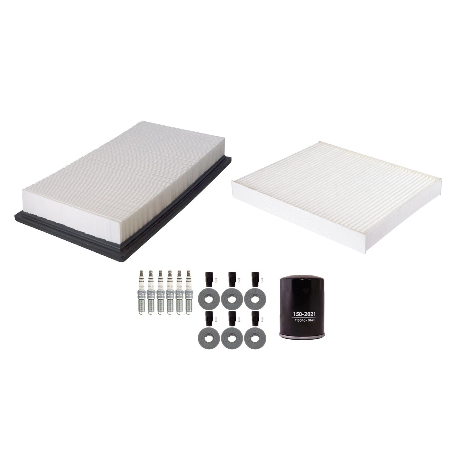 Tune Up Kit with 6 NGK Spark Plugs & Boots for Ford Explorer Flex MKT Taurus