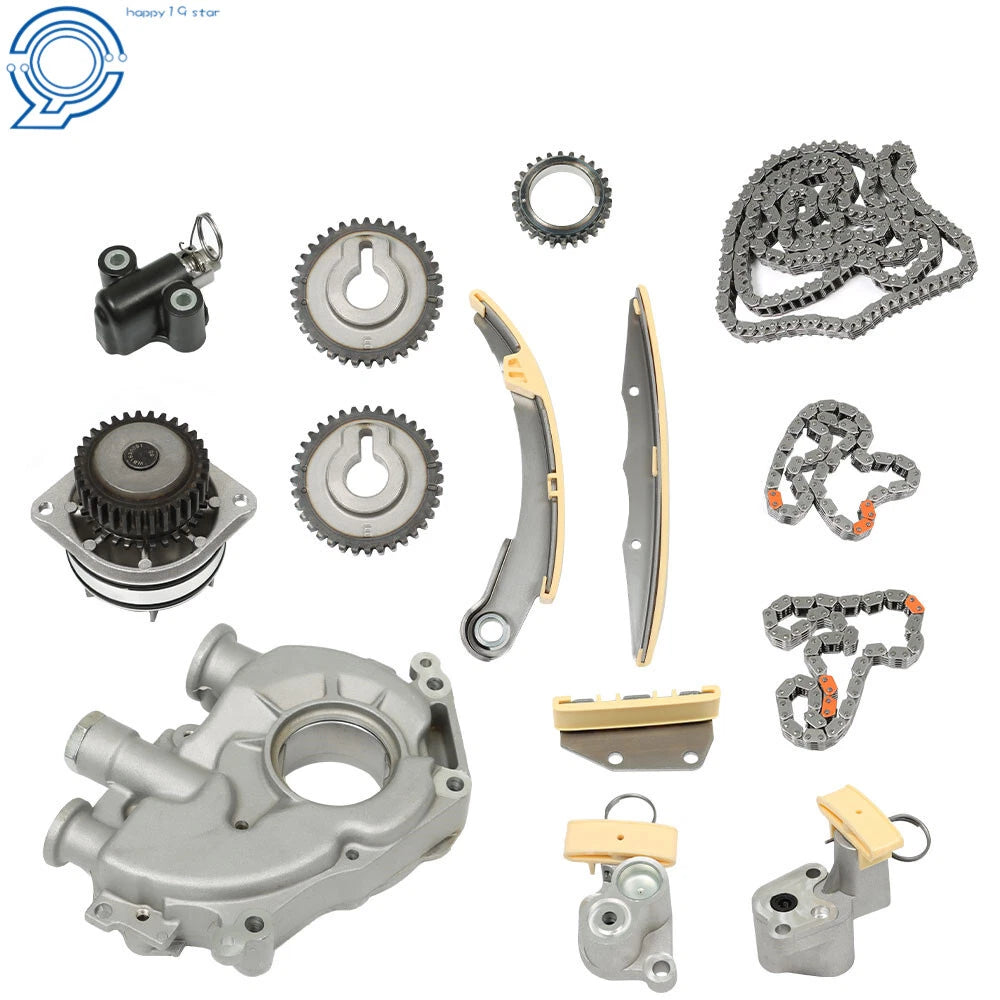 Timing Chain Kit with Water and Oil Pump for Nissan Frontier Pathfinder (2005–2010)