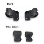 Clip-On Adapter Plate Handlebar Set for Yamaha MT-09 FZ-09 (2013–2016) Black