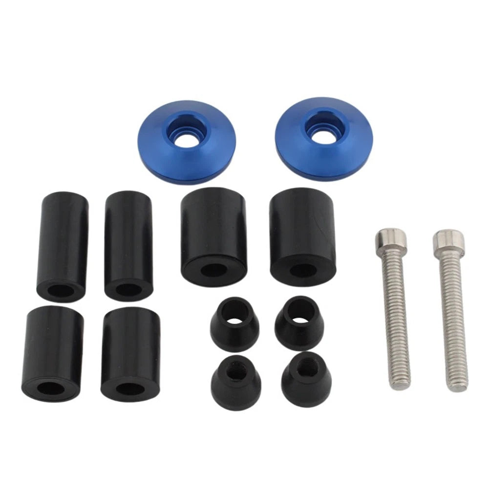Handlebar Grips Cap Plugs for Dirt Bike 7/8" 22MM (Universal) - Blue