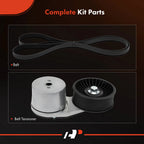 2X Serpentine Belt Drive Component Kit for Ford F-150 F-250 F-350 (1980–2023)