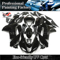 Gloss Black Fairing Kit for Kawasaki Ninja ZX6R (2007–2008)