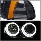 LED Halo Projector Headlights & Bumper Lamps for Sierra 1500 2500 (1999–2006)