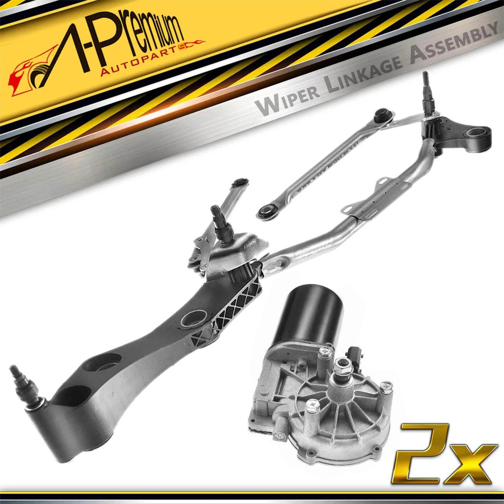 Windshield Wiper Linkage & Motor Assembly for BMW 525i (2004)