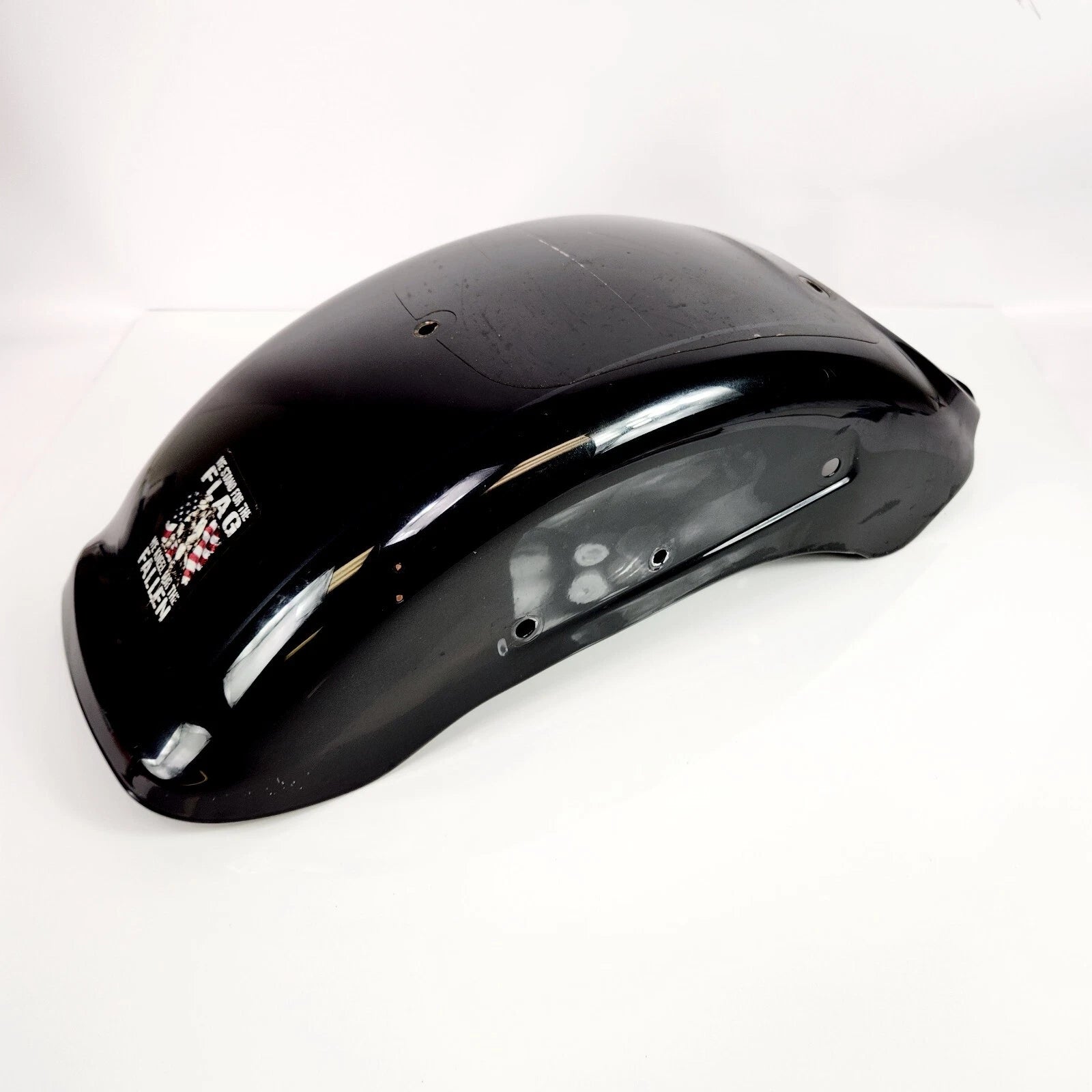 Rear Fender for Harley Davidson Fat Boy (2018–2024) Black Pearl w/ PinStripe 59500534