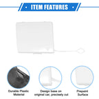 Tow Hook Eye Hole Cover Cap for Mercedes-Benz R350 (2011–2012) White