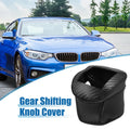 Gear Shifting Knob Cover Trim for Nissan Rogue (2021–2023) PU Leather Black