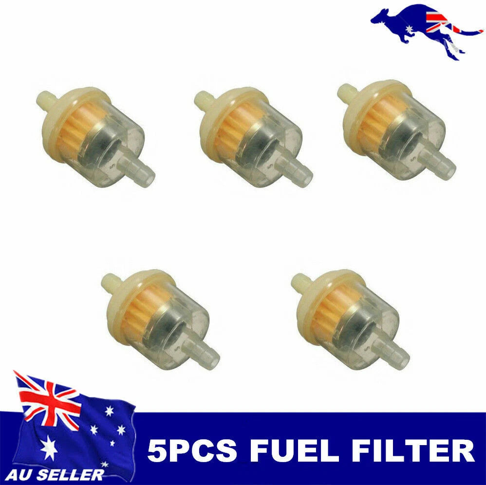 5X Inline Fuel Filter for Motorbike ATV Quad Buggy (PIT PRO)